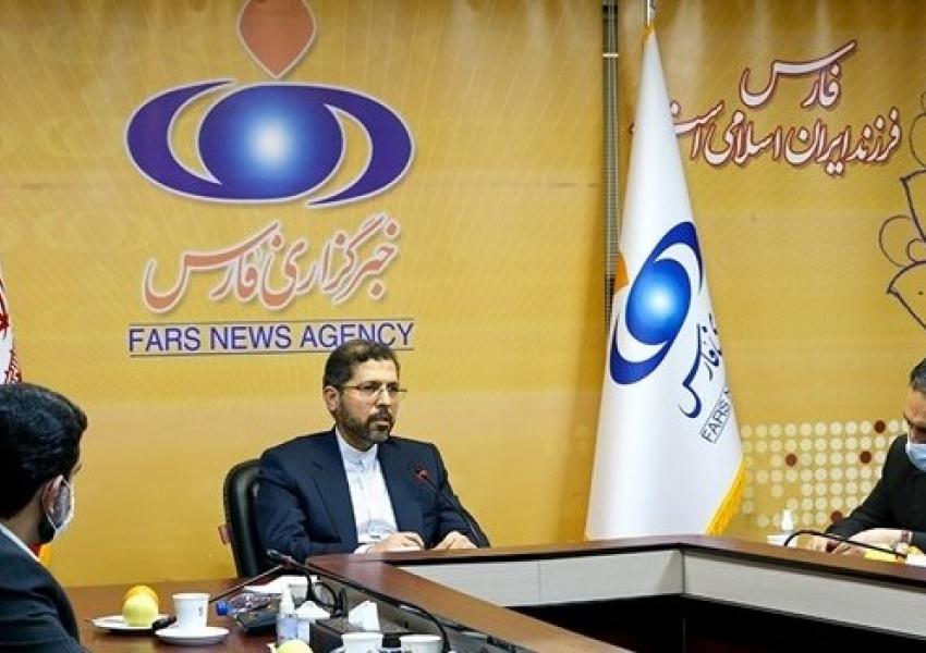 Saeed Khatibzadeh, spokesman for Iran's foreign ministry. December 30, 2020