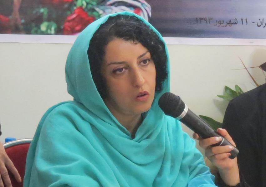 Narges Mohammadi, prominent human rights defender in Iran. FILE