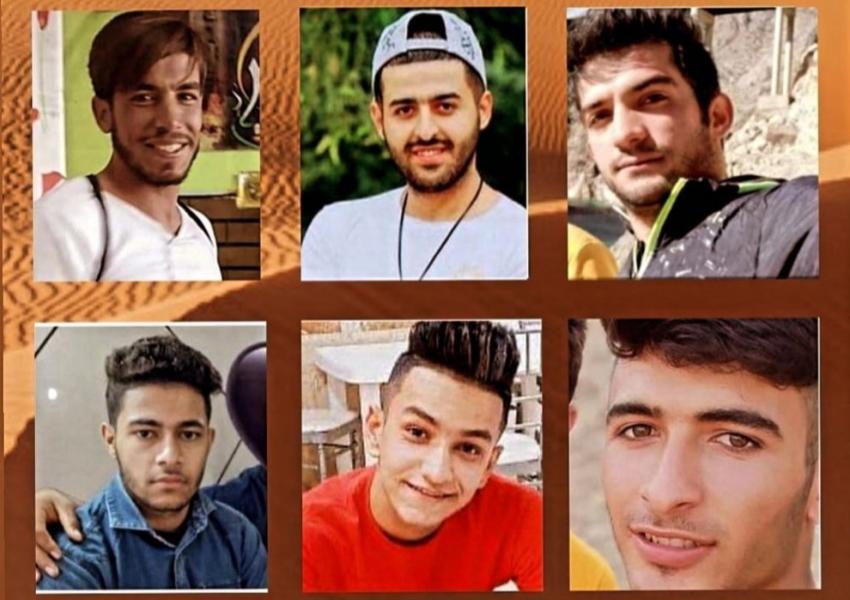 Some of the protesters killed in protests in Iran. July 2021