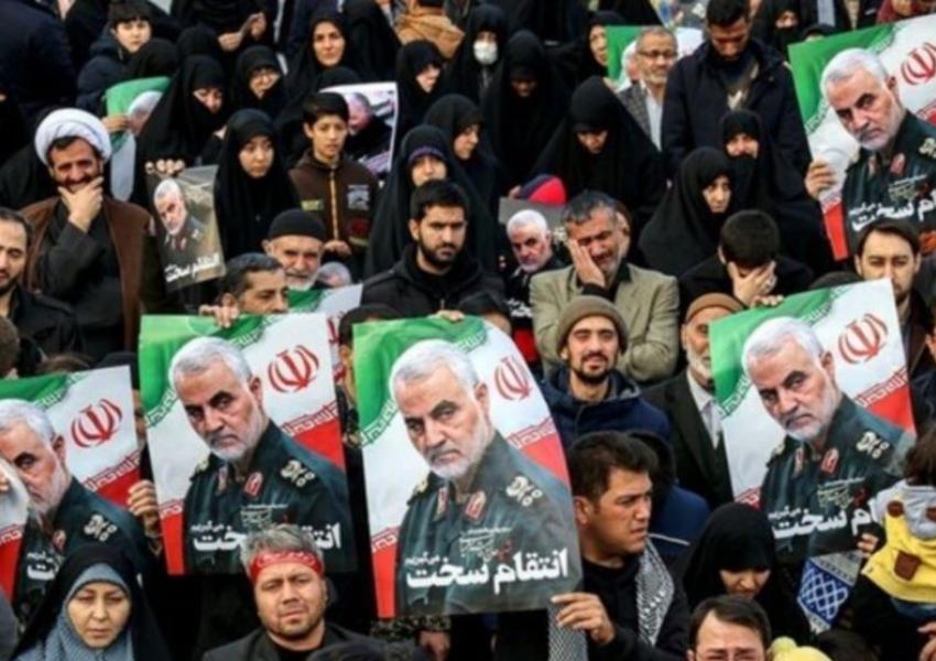 Qasem Soleimani's funeral in Mashhad, January 5, 2020