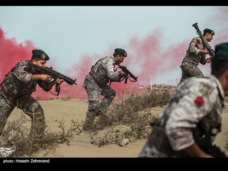 Iranian forces conduct Amphibious landing on its shores. September 10, 2020